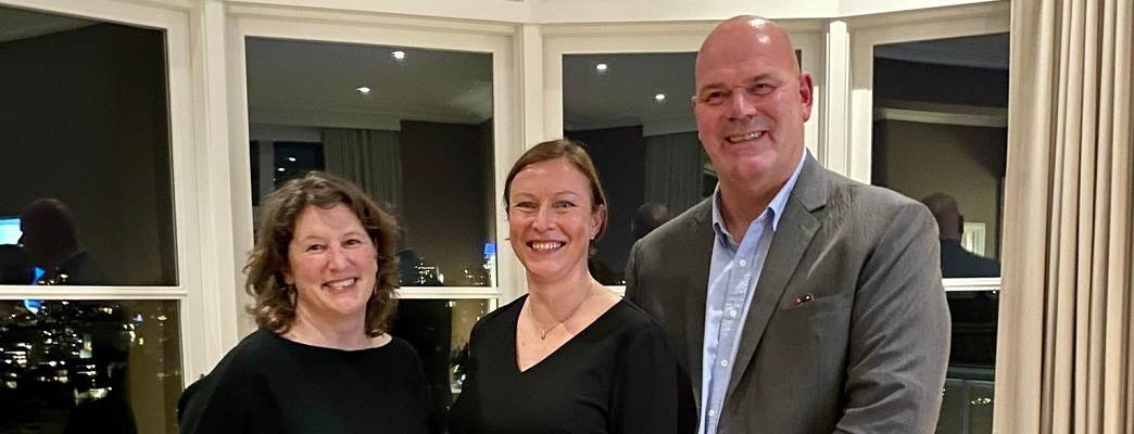 from left: Brie Williams, Gry Rabe Henriksen and Kim Ekhaugen