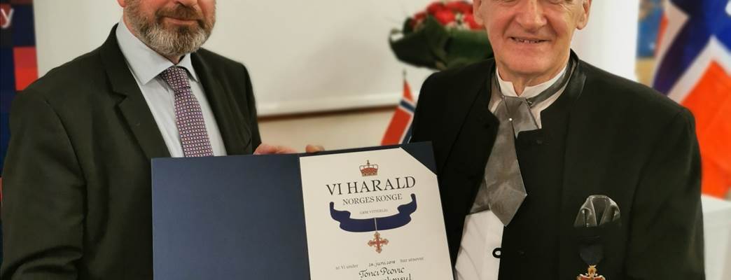 Haakon and Peovic - Photo:Norwegian Embassy in Zagreb