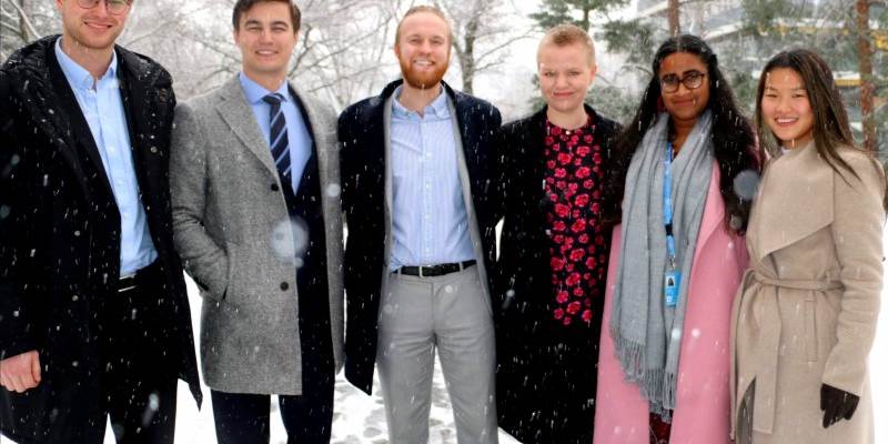 Praktikanter 2019 vår - Photo:Foto: B.L.