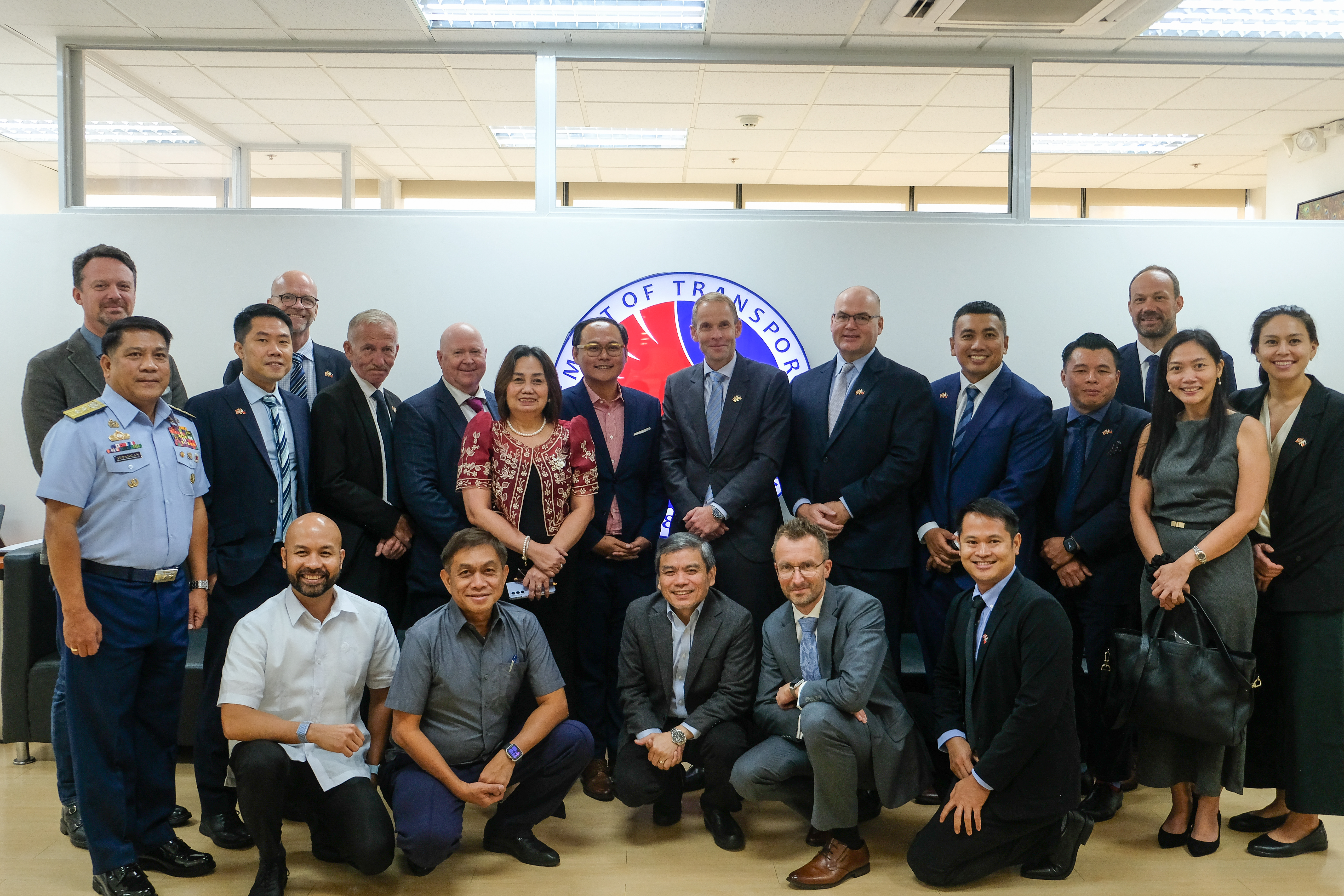 The Norwegian Delegation for Electric Ferries visits Secretary Giovanni Lopez for a courtesy call at the Department of Transporation