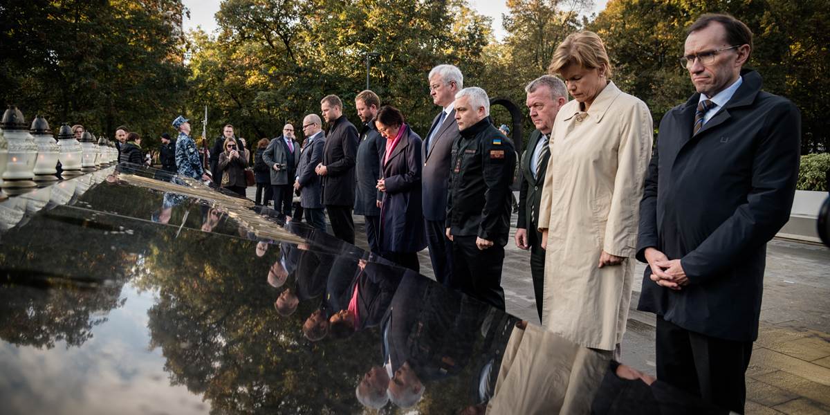 Baltic and Nordic foreign ministers visit to Odessa last October.