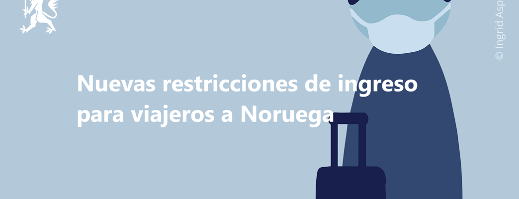 Nuevas restricciones para viajeros a Noruega - Foto:Ilustración: Ingrid Asp /ASD
