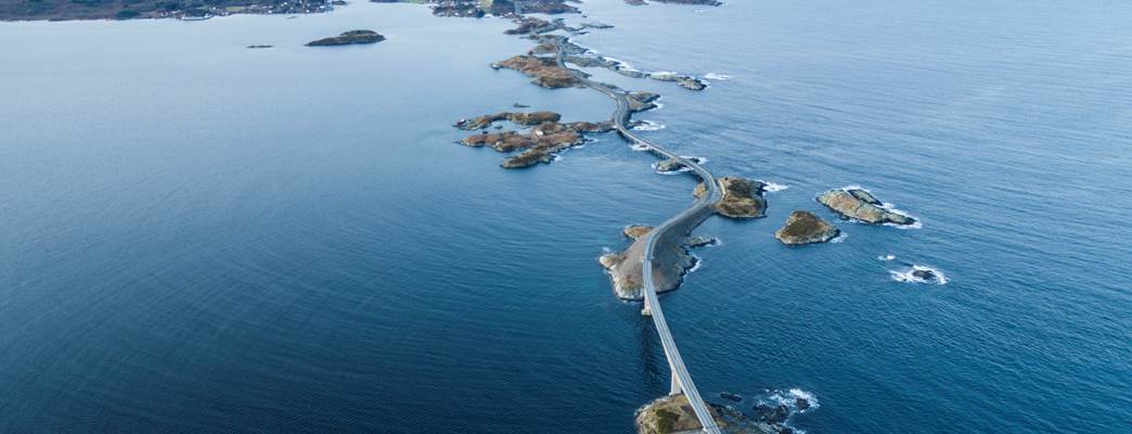 Scenic Route Atlantic Road - Foto:Sven-Erik Knoff Visit Norway