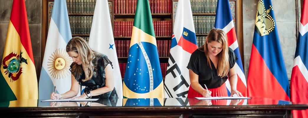 EFTA-MERCOSUR - Foto:Luciana Sposito