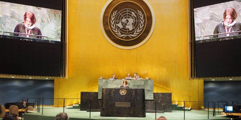 Mona Juul i Generalforsamlingen