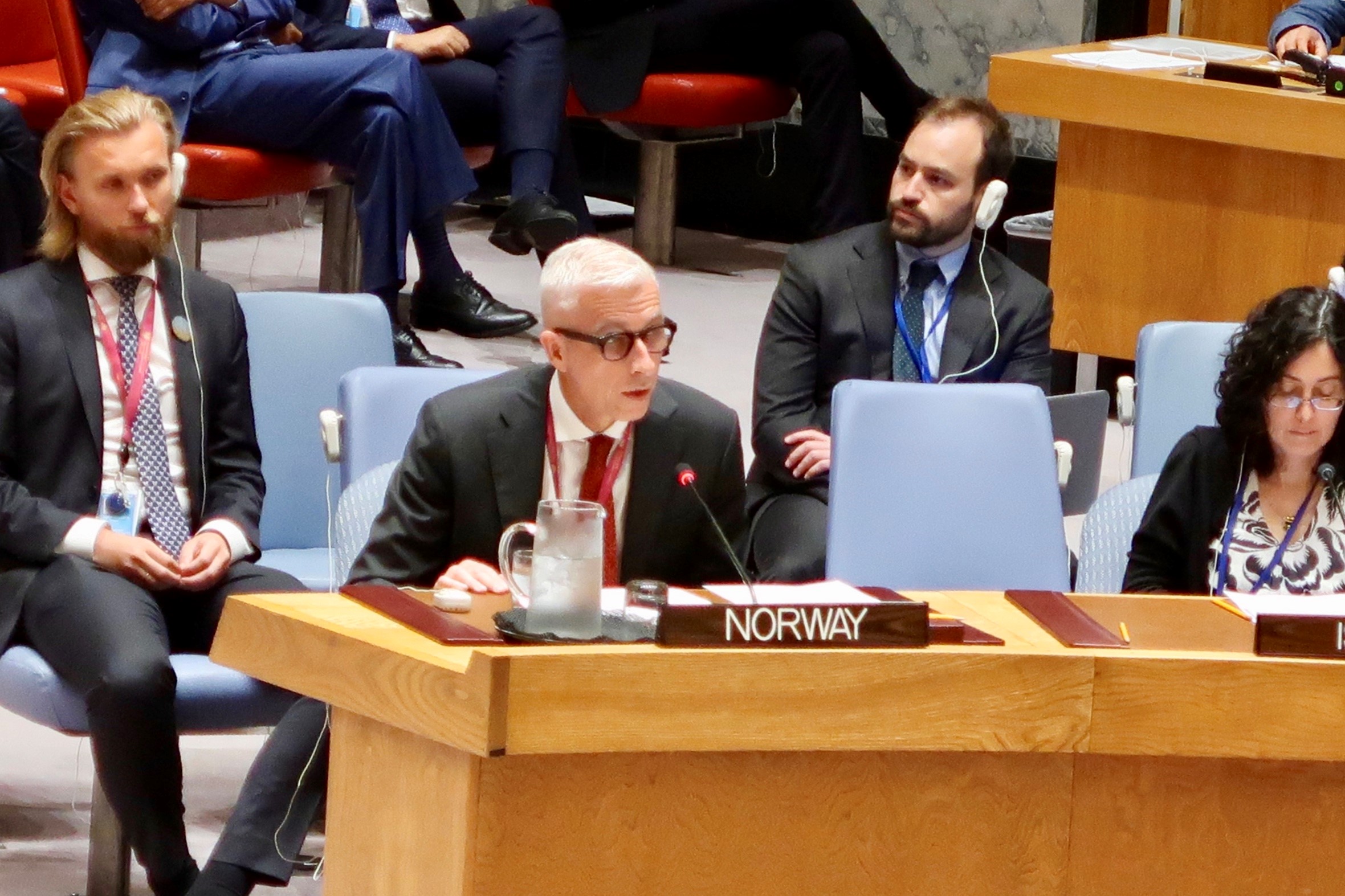 SC Situation in the Middle East Norway in the UN