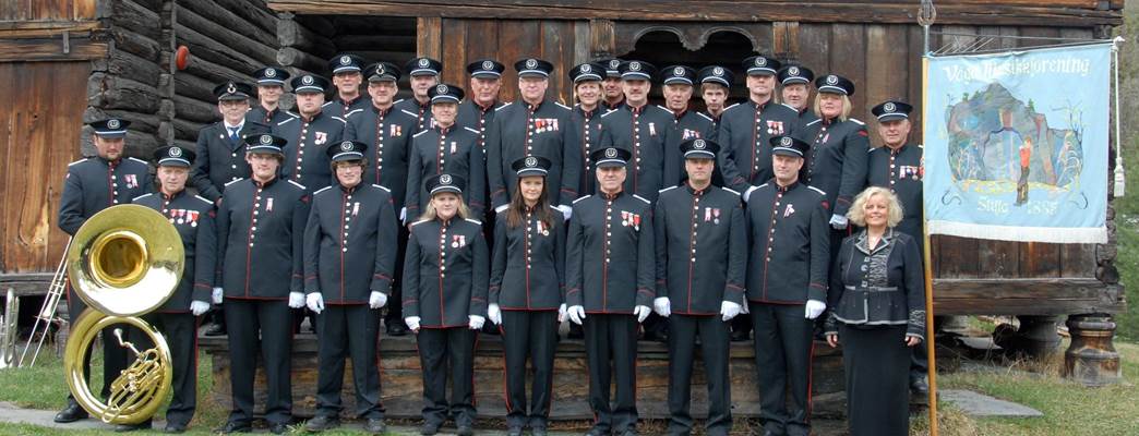 Vågå Musikkforening - one of Norways oldest brass bands - Photo:Vågå Musikkforening