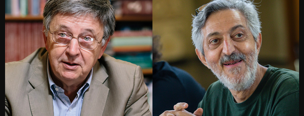 The Abel Prize Laureates 2021 László Lovász and Avi Wigderson - Foto:Foto: Hungarian Academy of Sciences / Institute for Advanced Study, Princeton, NJ USA