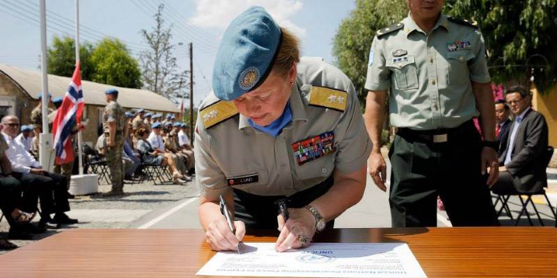 First Female Commander of a UN Peacekeeping Force - Norway in the UN