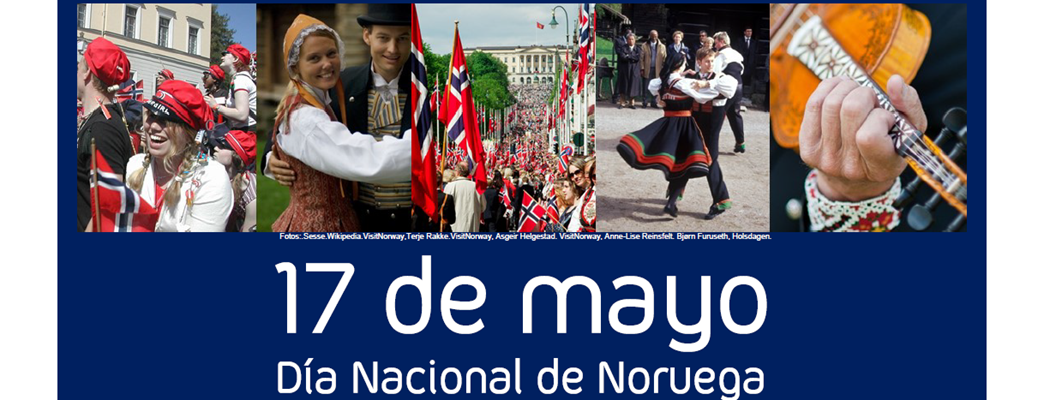 17 de mayo dia nacional de noruega - Foto:Real Embajada de Noruega