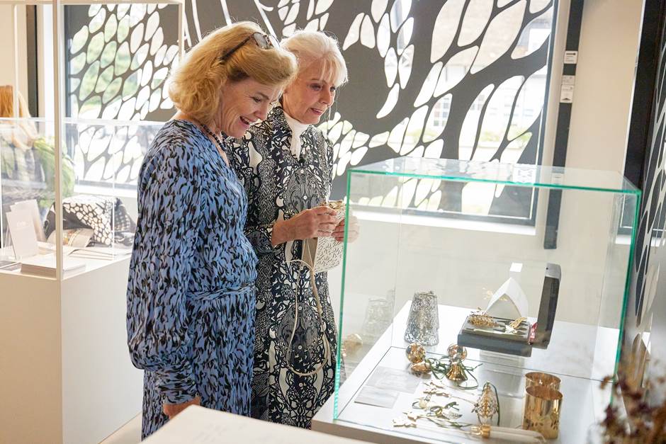 Katja på Papirmuseet