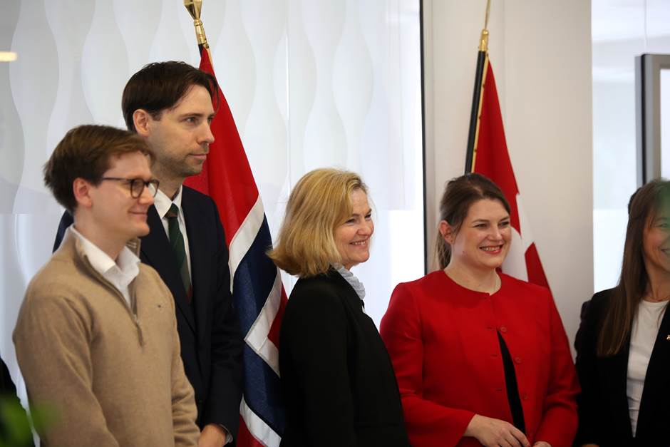 Næringslivsminister på besøk