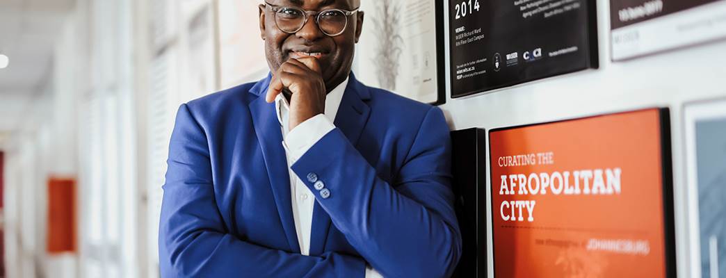 Achille Mbembe - Photo:Chanté Schatz - University of the Witwatersrand