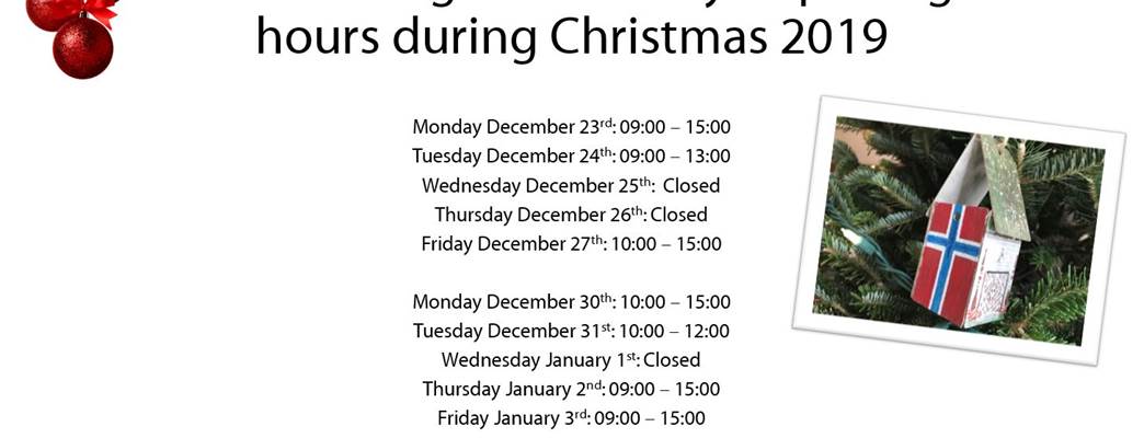 opening hours