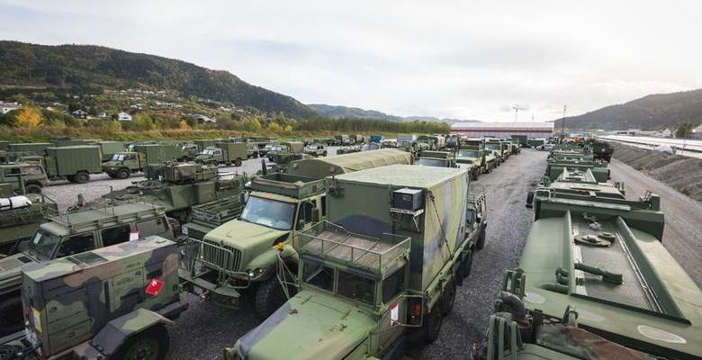 Canadian vehicles - Photo:Norwegian Armed Forces