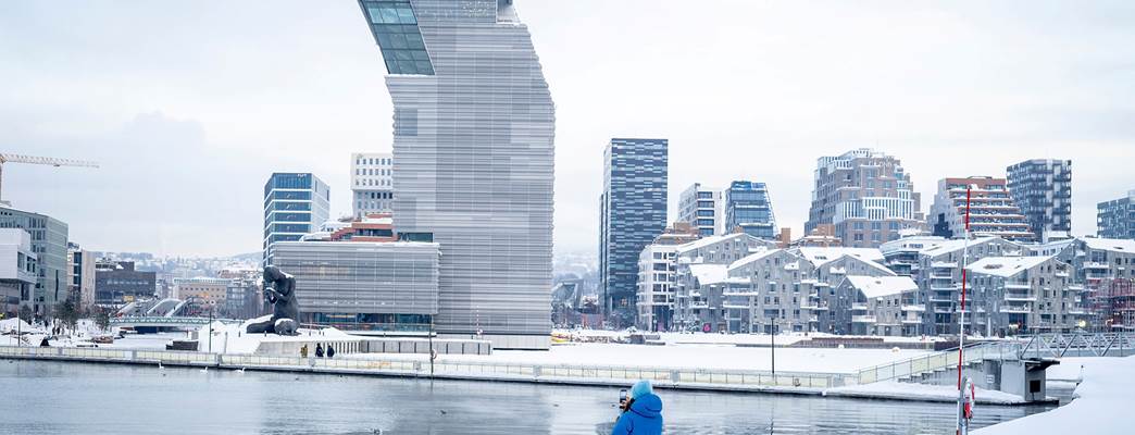 Oslo seen from Sørenga - Photo:Fredrik Ahlsen - Visit Norway
