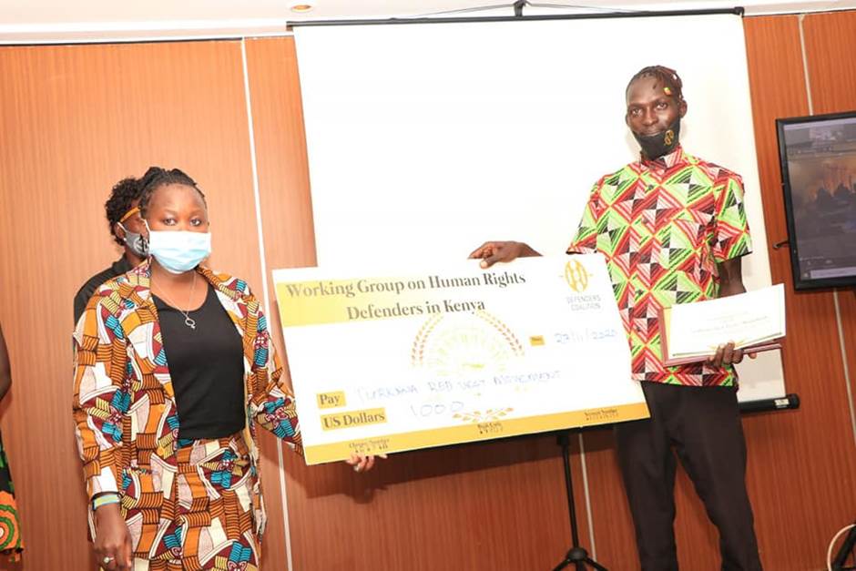 Joseph Egalan and Rachael Mwikali