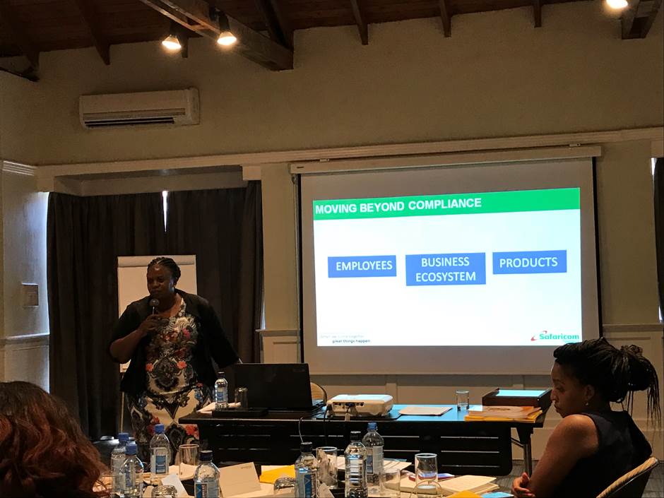 Presentation by Safaricom