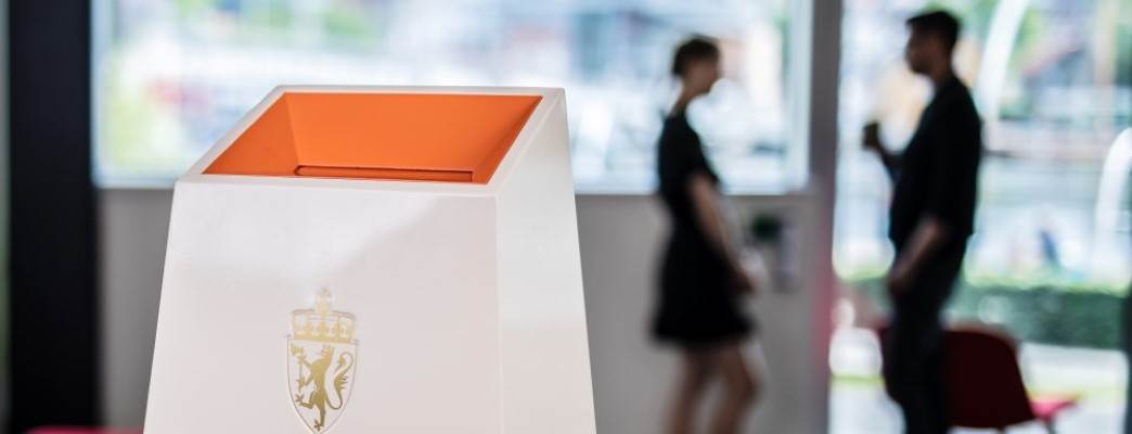 Ballot box illustration