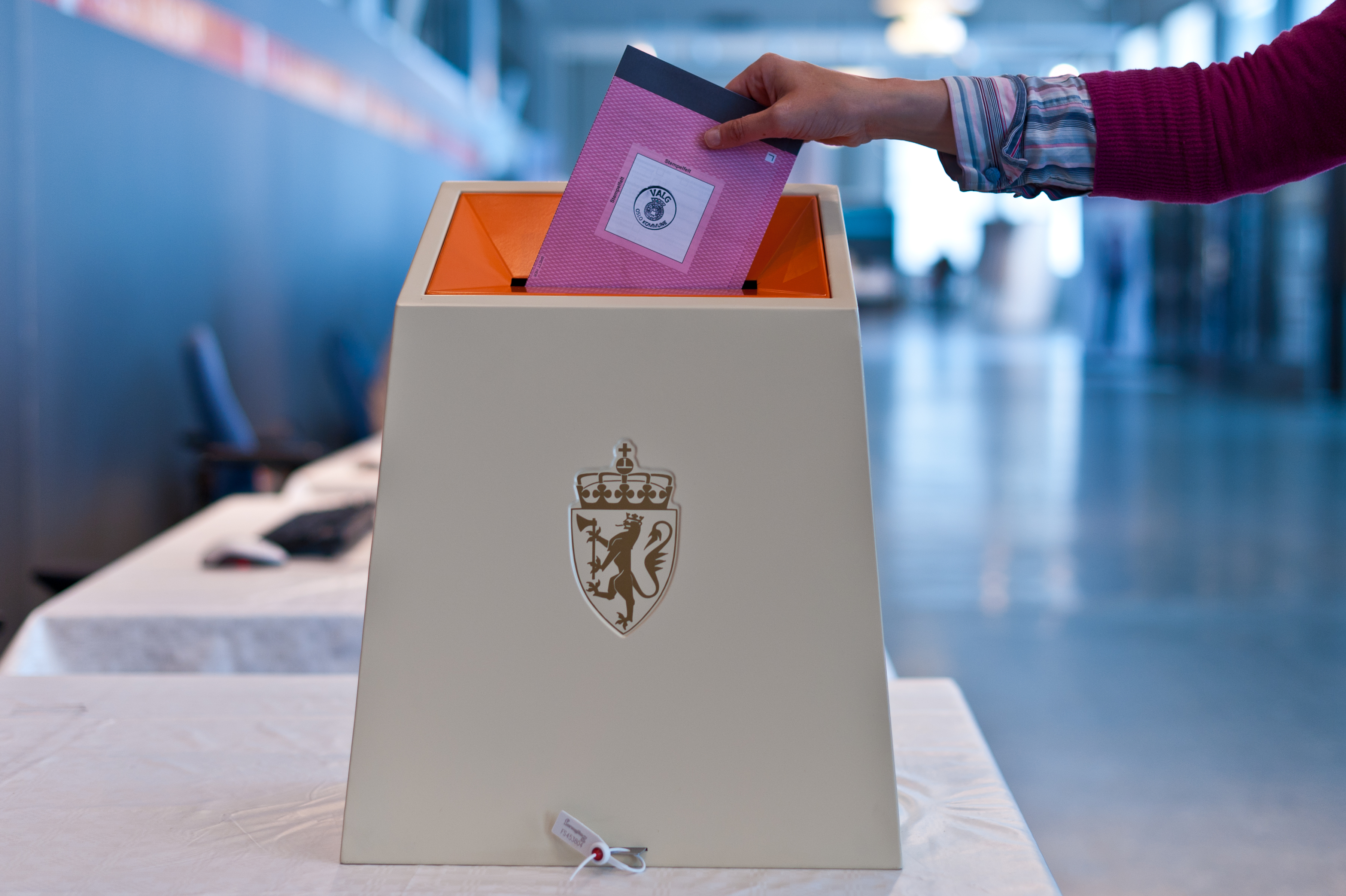 Elections in Norway 2021: Vote in advance - Photo:valg.no